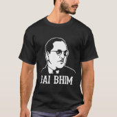 Ambedkar Jayanthi Jai Bhim/Bheem T-shirt (Voorkant)