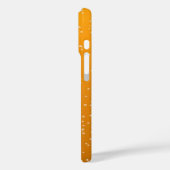 Amber Ale Bubbles met Jouw naam Case-Mate iPhone Case (Achterkant / Links)