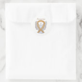 Amber Awareness Lint Engel Sticker Decals (Tas)