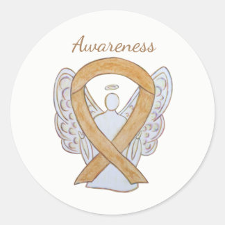 Amber Awareness Lint Engel Sticker Decals