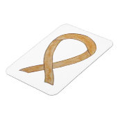 Amber Awareness Ribbon Angel Art Magnets Magneet (Linkerzijde)