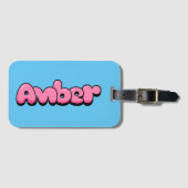 Amber Bagagelabel (Voorkant (horizontaal))