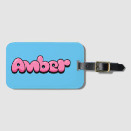 Amber Bagagelabel