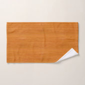 Amber Bamboo Wood Grain Kijk Bad Handdoek (Handdoek)