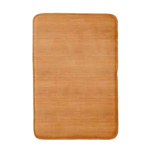 Amber Bamboo Wood Grain Kijk Badmat (Voorkant Verticaal)