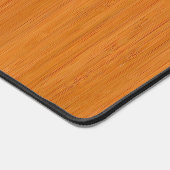 Amber Bamboo Wood Grain Kijk Bureaumat (Hoek)
