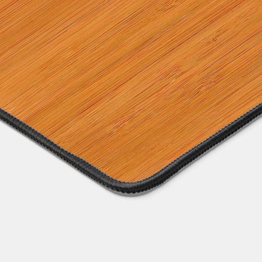 Amber Bamboo Wood Grain Kijk Bureaumat (Hoek)