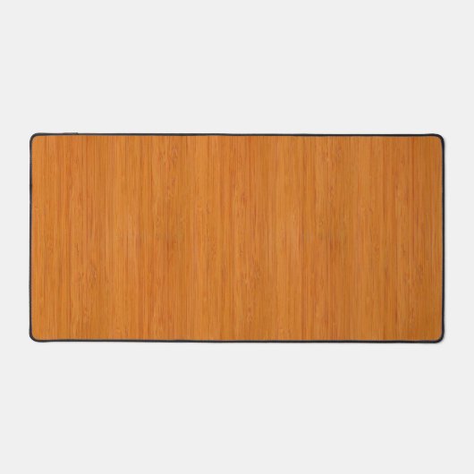 Amber Bamboo Wood Grain Kijk Bureaumat (Voorkant)