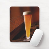 Amber Beer Mousepad Muismat (Met muis)