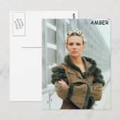 Amber Briefkaart (Voorkant / Achterkant)