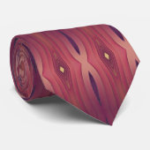 Amber Bronze Design Stropdas (Opgerold)