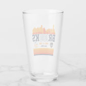 Amber Brooks 100th Pet Beer Glass Glas (Achterkant)