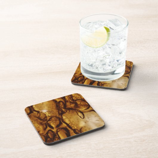 Amber Bubbles Drankjes Onderzetter (Rechterzijde)