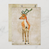 Amber Buck Briefkaart (Voorkant / Achterkant)