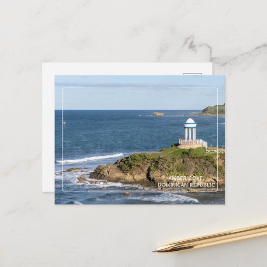 Amber Cove, Dominicaanse Republiek Briefkaart (Voorkant / Achterkant in situ)