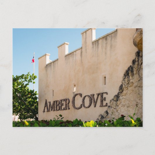 Amber Cove Dominican Republic | Caribbean Port Briefkaart (Voorkant)