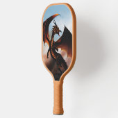 Amber Dragon fantasie Pickleball Paddle (Links)