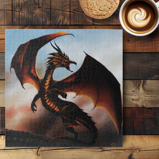 Amber Dragon Fantasy Legpuzzel