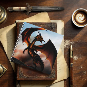 Amber Dragon Fantasy Notitieboek