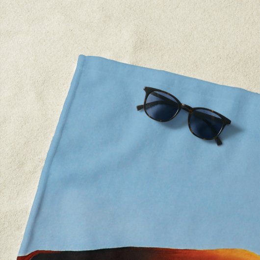 Amber Dragon Fantasy Strandlaken (In situ)