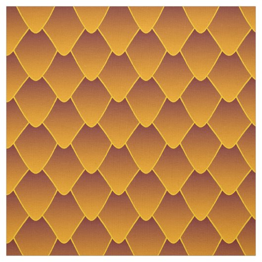 Amber Dragon Scales Stof (Swatch)