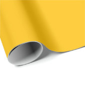 Amber (effen kleur) cadeaupapier (Rol Hoek)