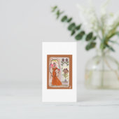 Amber Elegance Visitekaartje (Staand voorkant)