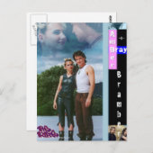 Amber en Bray Bramber Briefkaart (Voorkant / Achterkant)