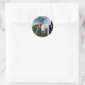 Amber en Bray Bramber Ronde Sticker (Tas)