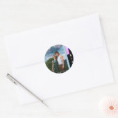 Amber en Bray Bramber Ronde Sticker (Envelop)