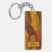 Amber- en Gold-geïnspireerde Sleutelhanger (03) (Voorkant Links)