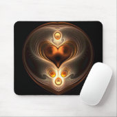 Amber Eternity Heart Muismat (Met muis)