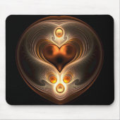 Amber Eternity Heart Muismat (Voorkant)