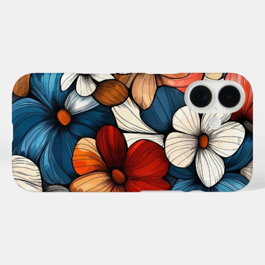 Amber Fade Case-Mate iPhone Case (Achterkant (horizontaal))