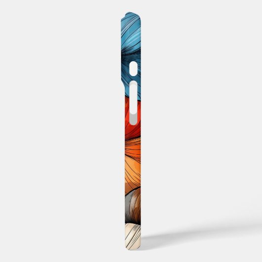 Amber Fade Case-Mate iPhone Case (Achterkant / Links)