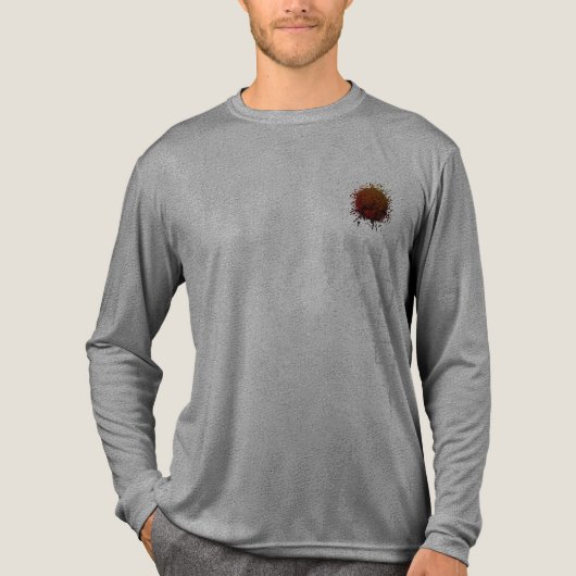 Amber Fade Tri-Blend Shirt (Voorkant volledig)