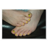 Amber Feet Foto Afdruk (Voorkant)