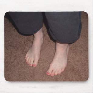 Amber Feet Mousepad Muismat