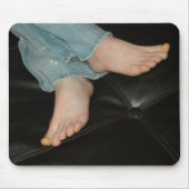 Amber Feet Mousepad Muismat (Voorkant)