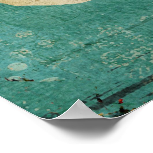 Amber Fox en Little Bird Art Poster (Hoek)