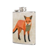 Amber Fox Flask Heupfles (Links)