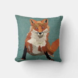 Amber Fox Pillow Kussen