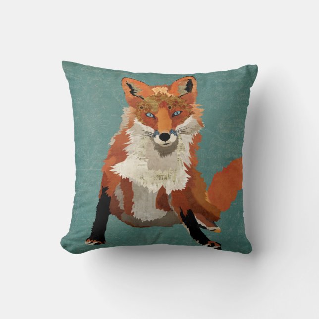 Amber Fox Pillow Kussen (Voorkant)