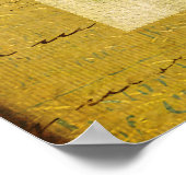 Amber Foxes Art Poster (Hoek)