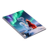 Amber & Frosty Aurora Magic Notebook Notitieboek (Rechterzijde)
