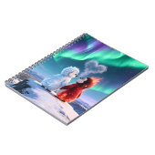 Amber & Frosty Aurora Magic Notebook Notitieboek (Linkerzijde)