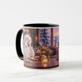 Amber & Frosty Cozy Cocoa Time Mok (Voorkant links)