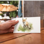 Amber Gaze: Meadow Fox, op maat Briefkaart