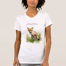 Amber Gaze: Meadow Fox, op maat T-shirt