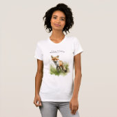 Amber Gaze: Meadow Fox, op maat T-shirt (Voorkant volledig)